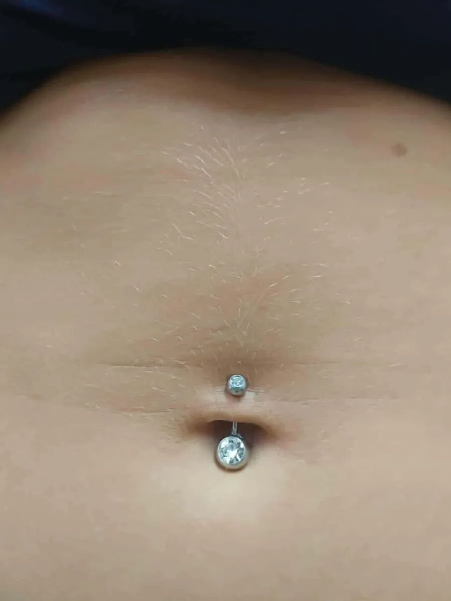 Navel piercing by RUN INK Tattoo Bangkok