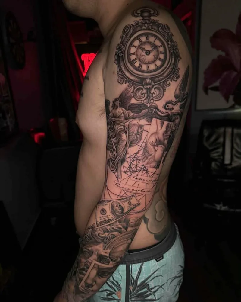 Cover Up tattoo by RUN INK Tattoo Bangkok