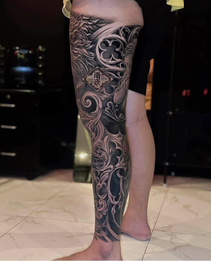 ผลงานสักสมจริง Realistic