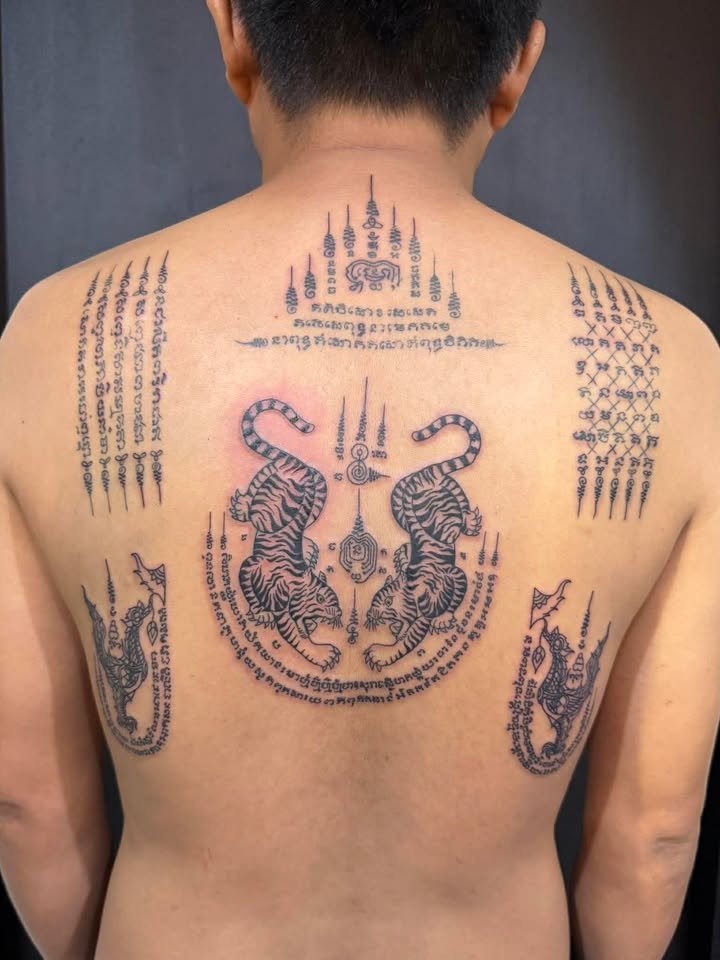 ผลงานสักยันต์ Sak Yant